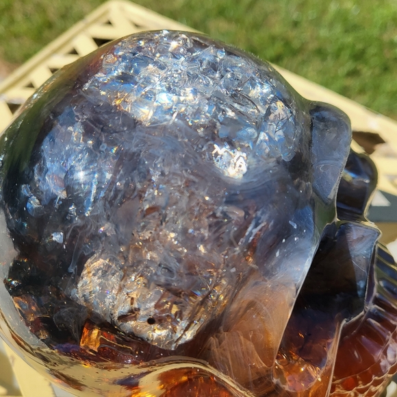 Starfire resin skull - Picture 4 of 5